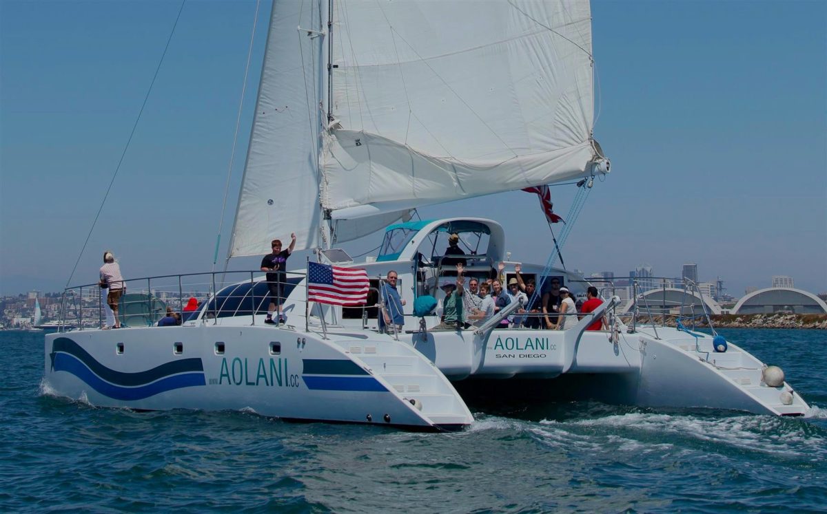 catamaran sailing san diego