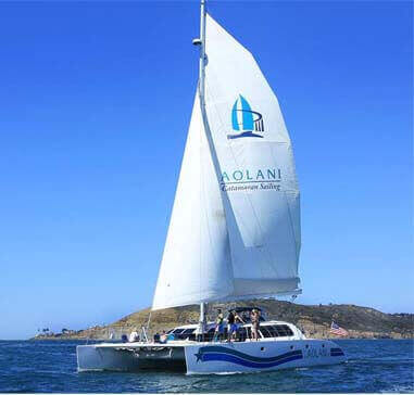 aolani sailboat on water