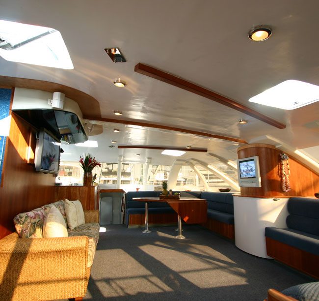 luxury boat accommodations