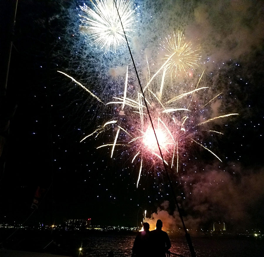 4th july fireworks on water san diego