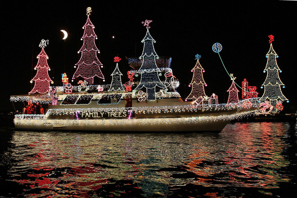 san diego christmas boat parade